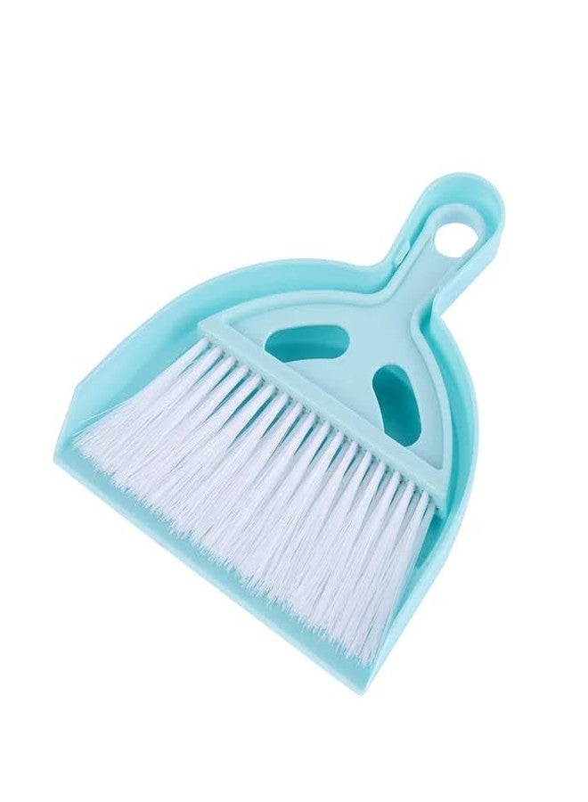 PURCHASE ZONE Mini Broom Dustpan & Brush Set Easy Cleaning Office Car Tidy Home Kitchen Tabletop Versatile Small Broom and Dustpan Set for Car, Desktop, Home, Kitchen (Multicolor Pack of 1) - Image 2